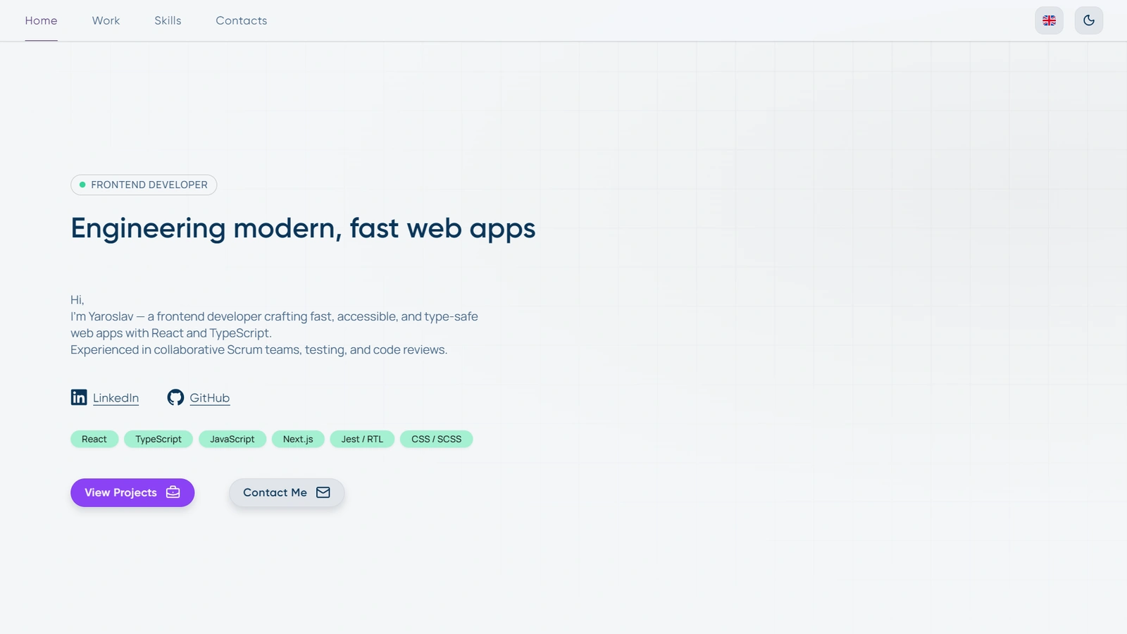 WebDev | Frontend & Web Development Portfolio